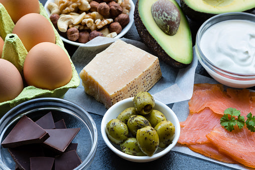 An image of different kinds of fats on the table